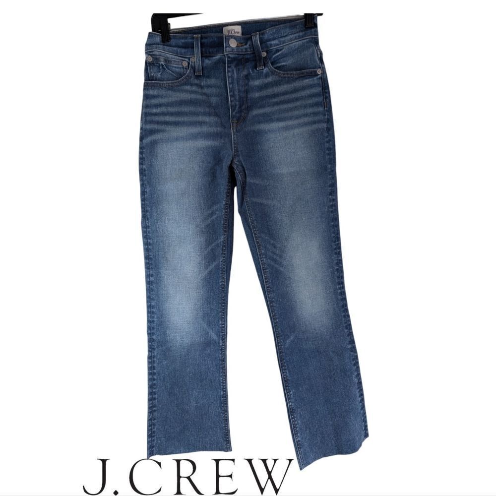 NWOT Jcrew new Billie demi boot from jeans size 27 - Picture 2 of 12